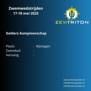 Zwemwedstrijd Gelders Kampioenschap - Nijmegen