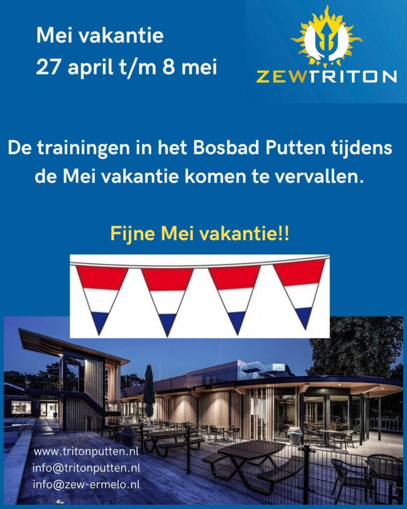 Mei vakantie 2026 @ Bosbad Putten