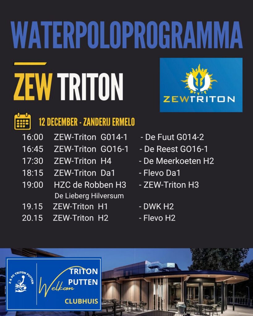 Waterpolo wedstrijden Zanderij Ermelo @ de Zanderij