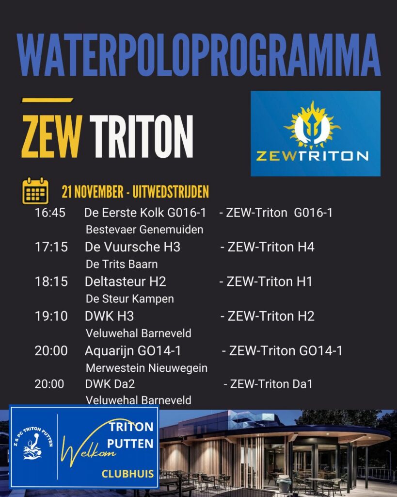 Waterpolo wedstrijden